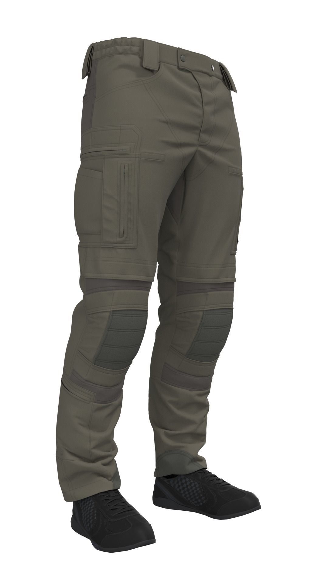 UF PRO Striker XT Eagle Gen 2 Combat pants - Marvelous Designer 3D model_5