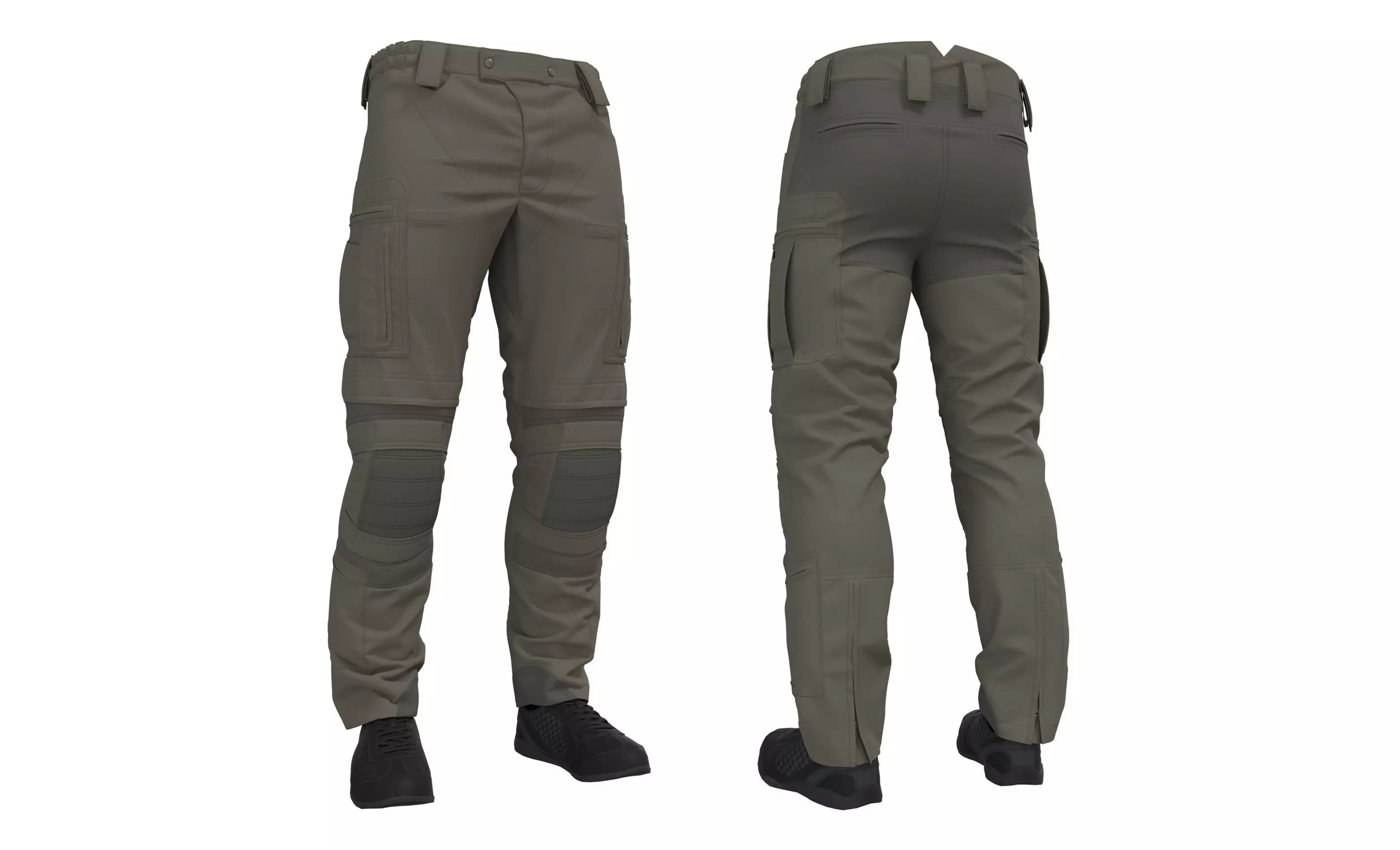 UF PRO Striker XT Eagle Gen 2 Combat pants - Marvelous Designer 3D model_0