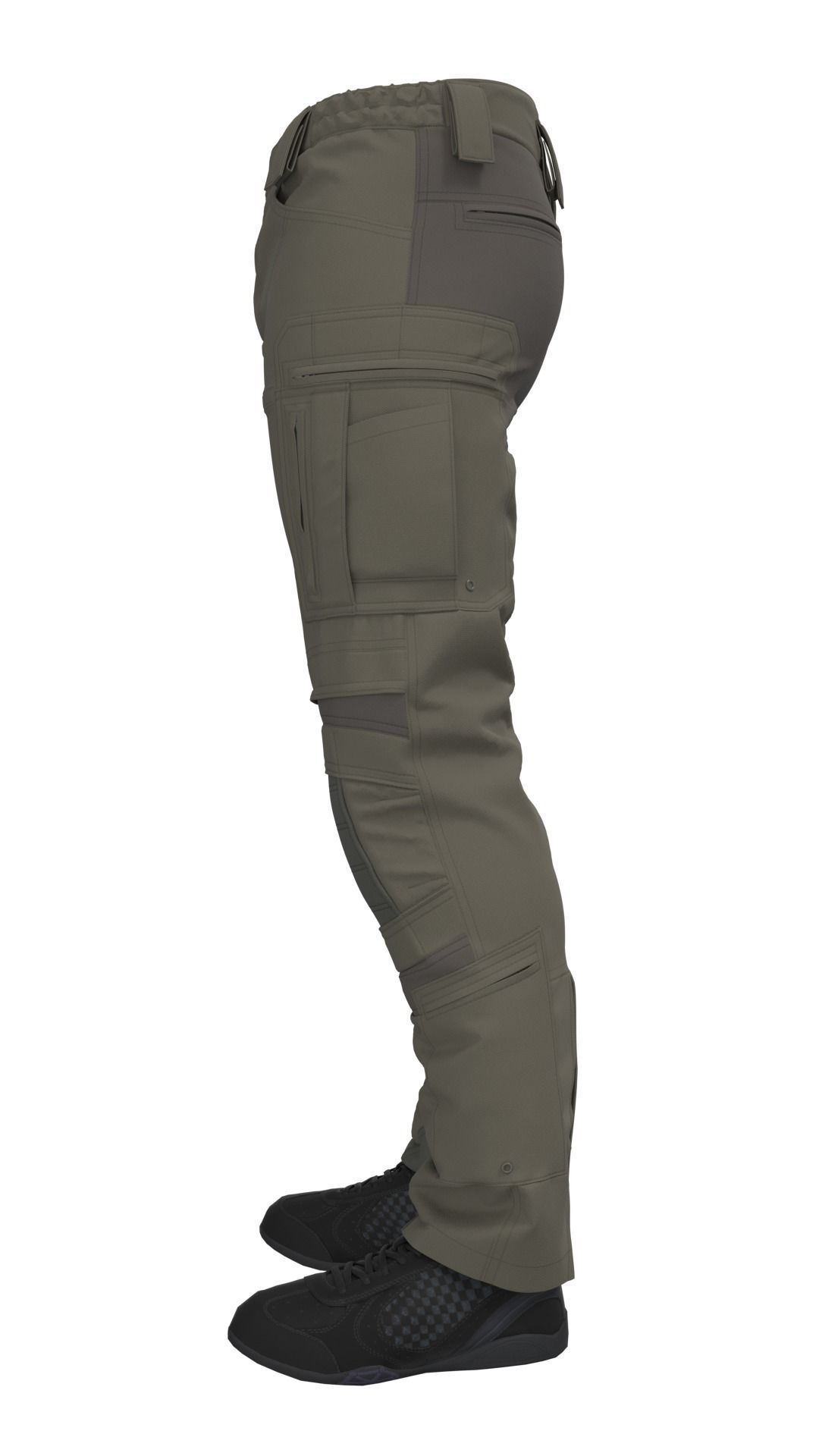 UF PRO Striker XT Eagle Gen 2 Combat pants - Marvelous Designer 3D model_15
