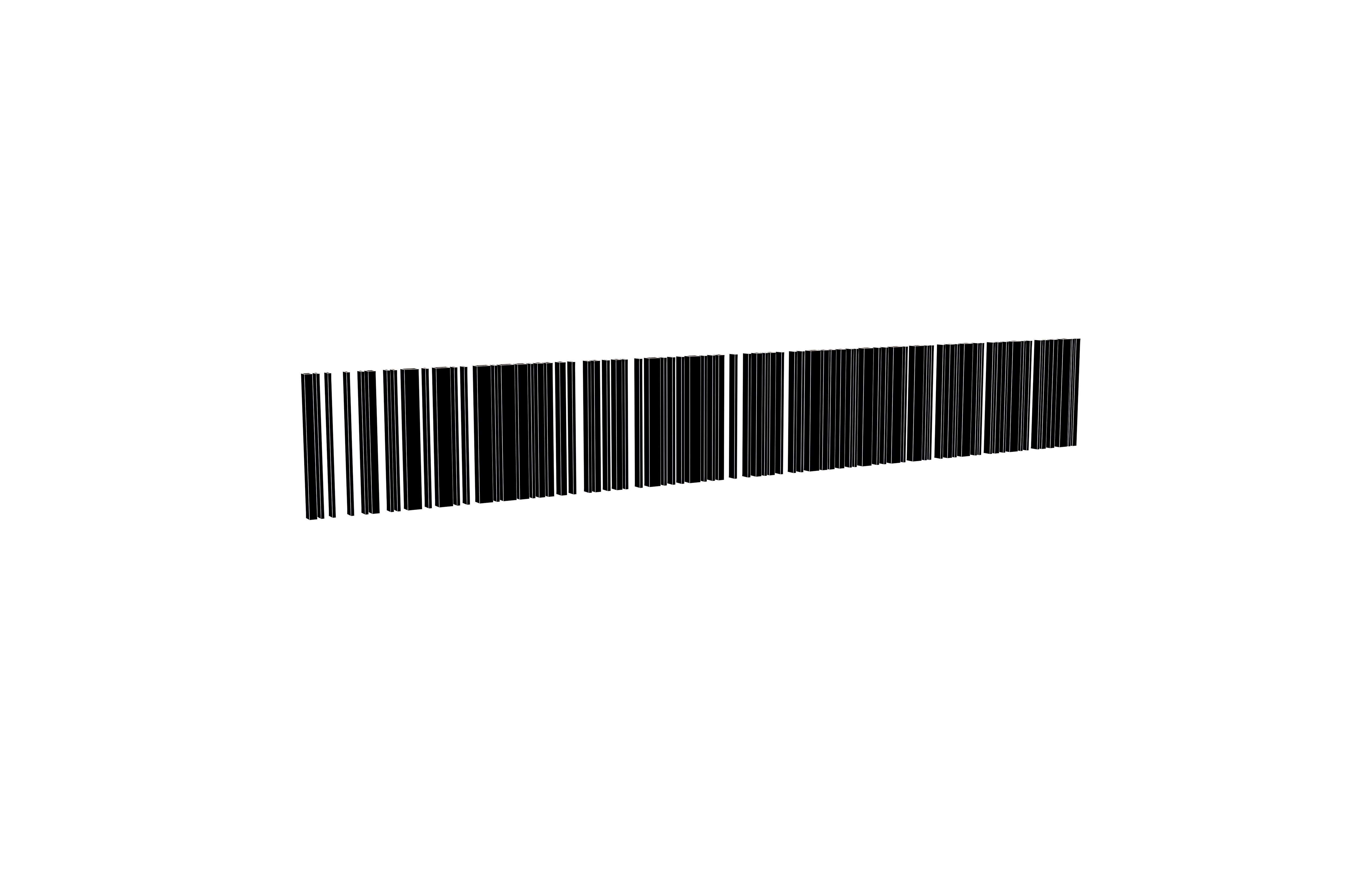 Bar Code v1 001 Low-poly 3D model_5