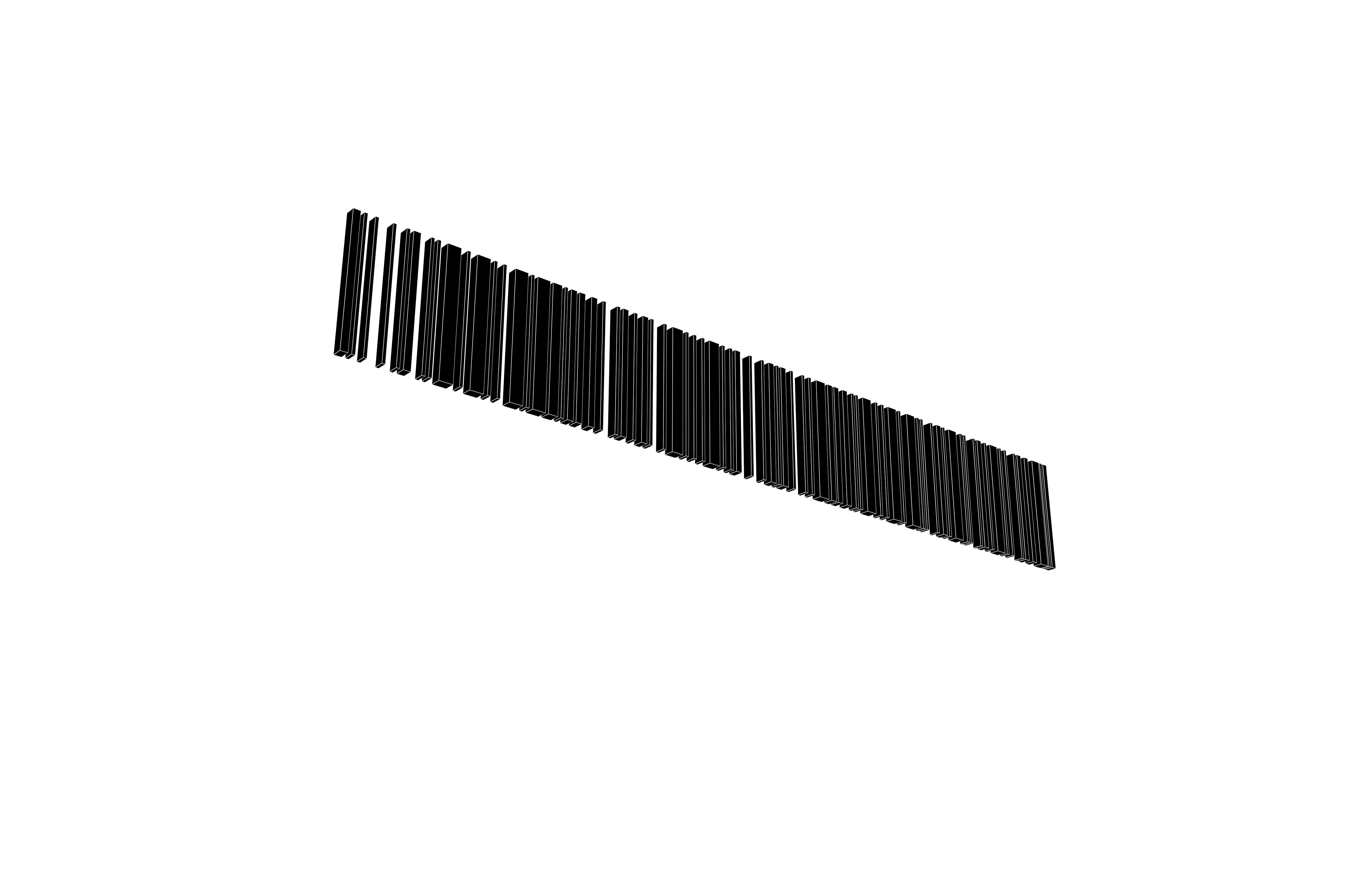 Bar Code v1 001 Low-poly 3D model_6