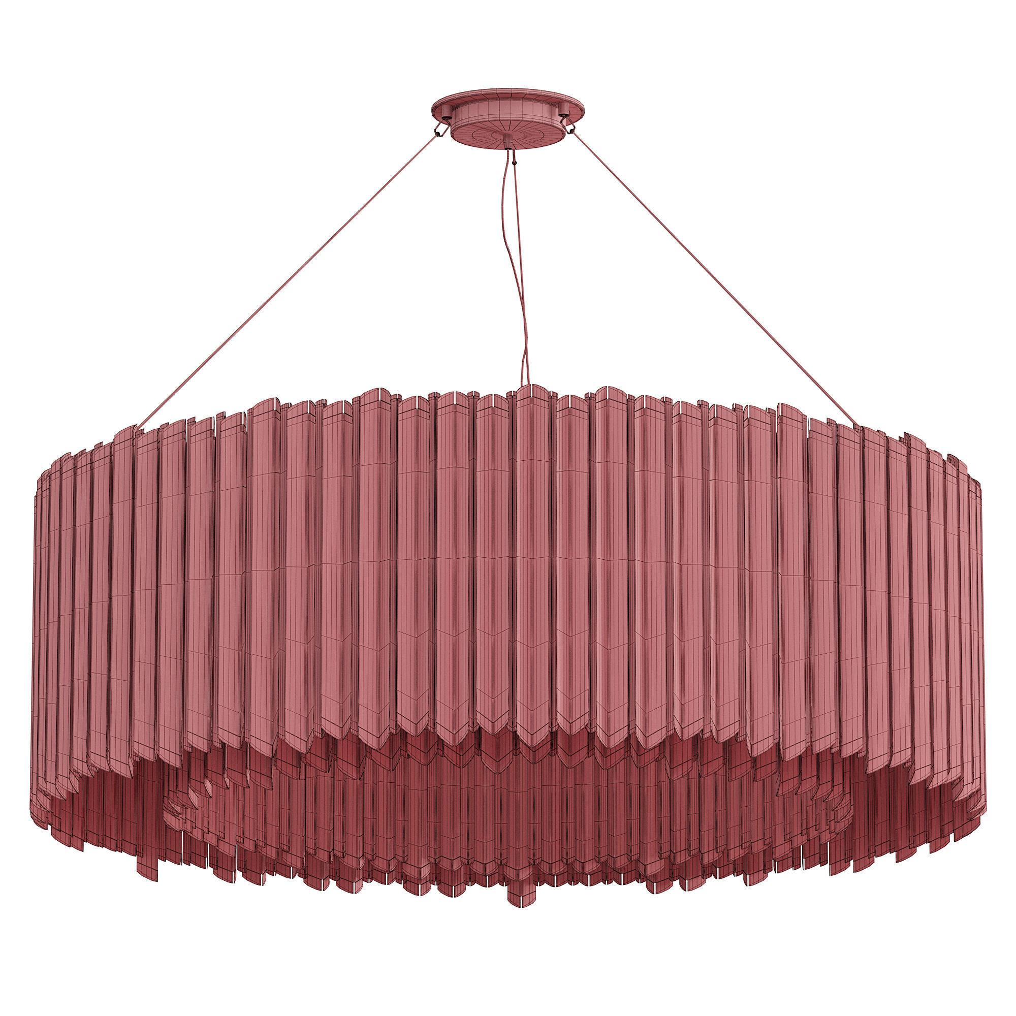 tom kirk facet chandelier 3D model_5