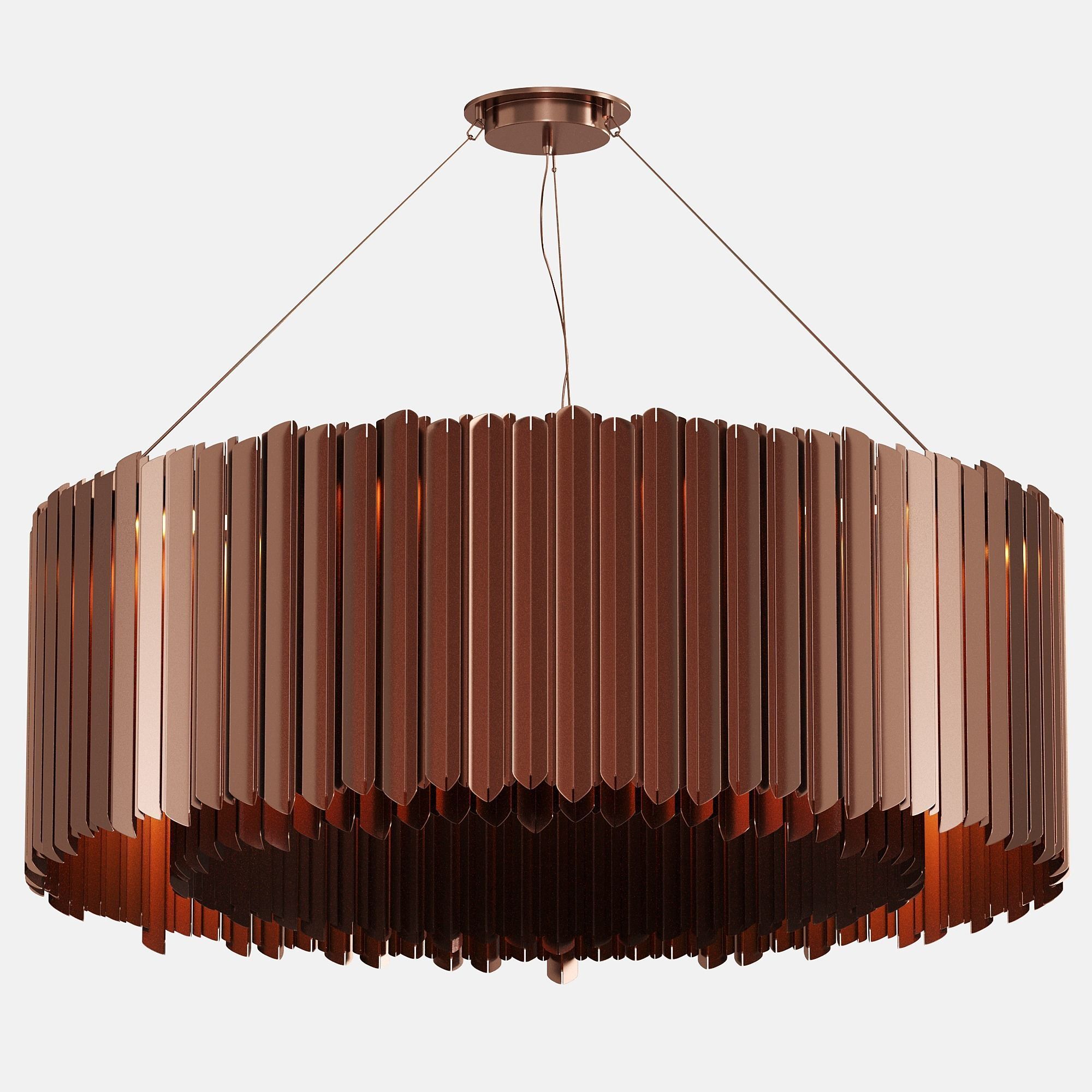tom kirk facet chandelier 3D model_3