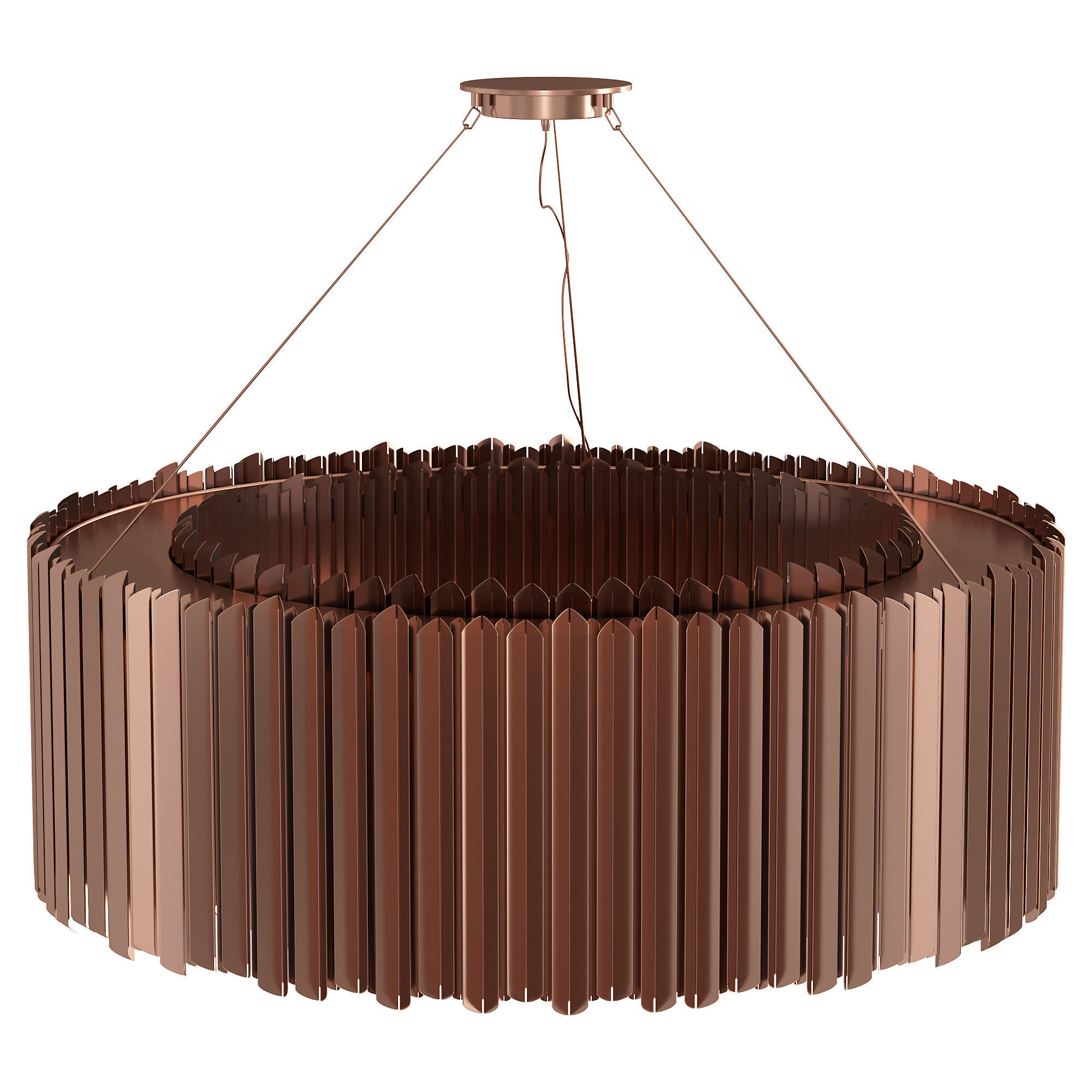 tom kirk facet chandelier 3D model_4