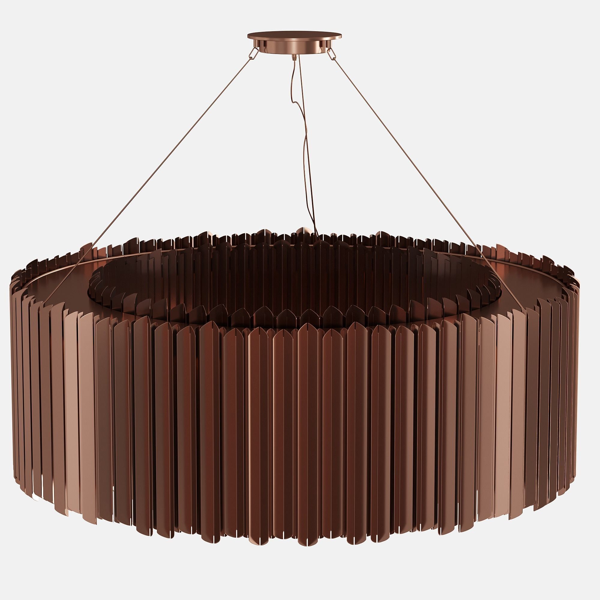 tom kirk facet chandelier 3D model_1