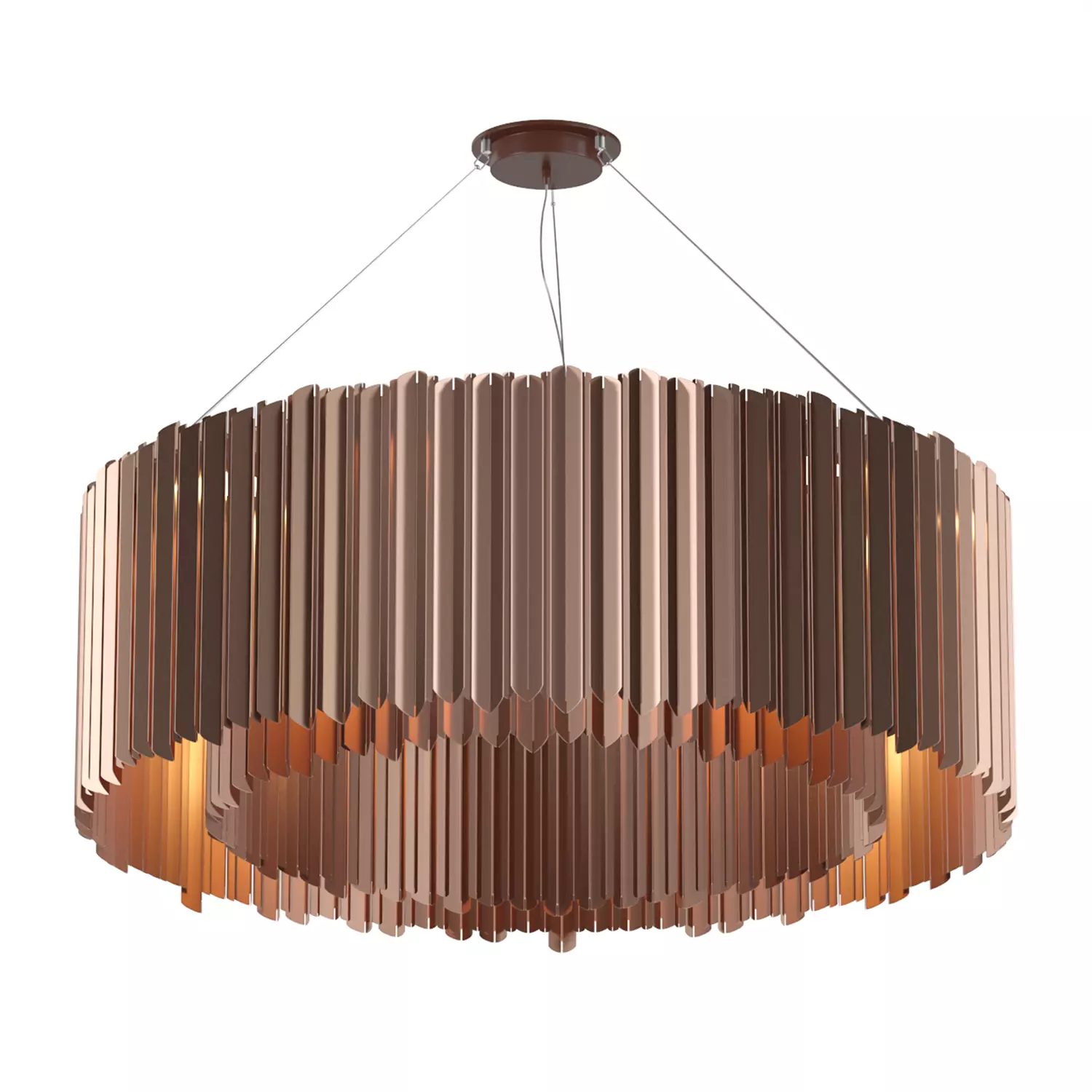 tom kirk facet chandelier 3D model_0