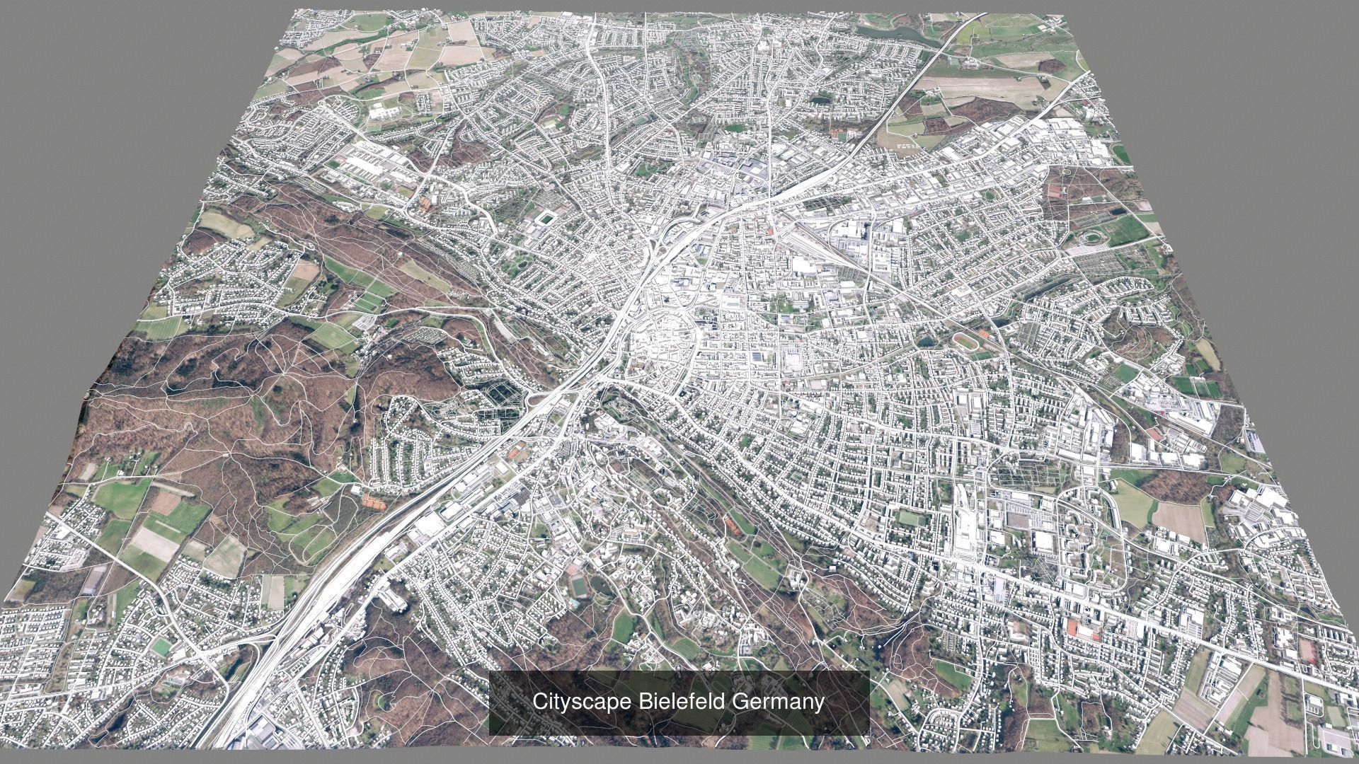 5 Cityscapes in Germany 3D Model Collection_10