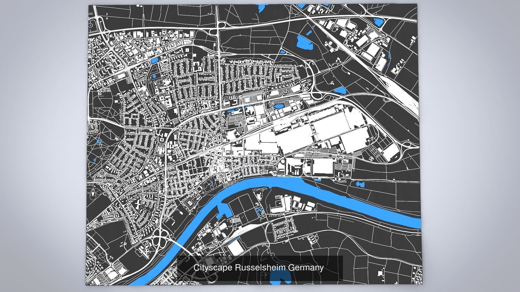 5 Cityscapes in Germany 3D Model Collection_8
