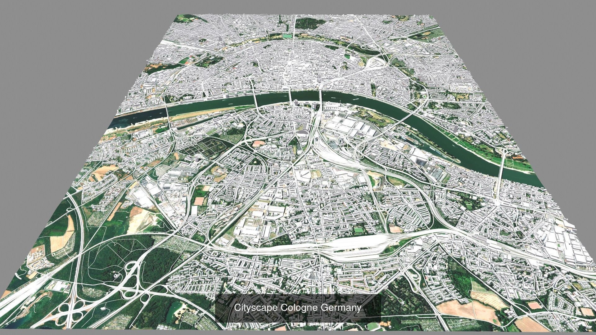 5 Cityscapes in Germany 3D Model Collection_7
