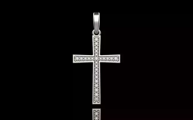 Cross with gems   277