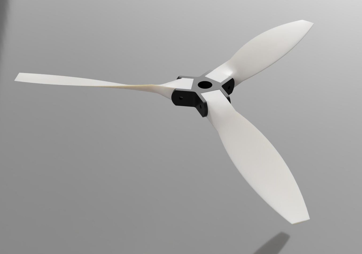 Foldable 3-Blade Propeller 8x4 Clark Y 3D print model_4