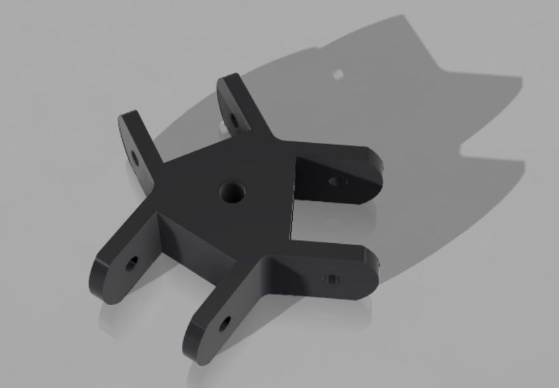 Foldable 3-Blade Propeller 8x4 Clark Y 3D print model_8