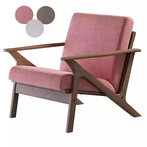 chair home chair rest tule 3D model