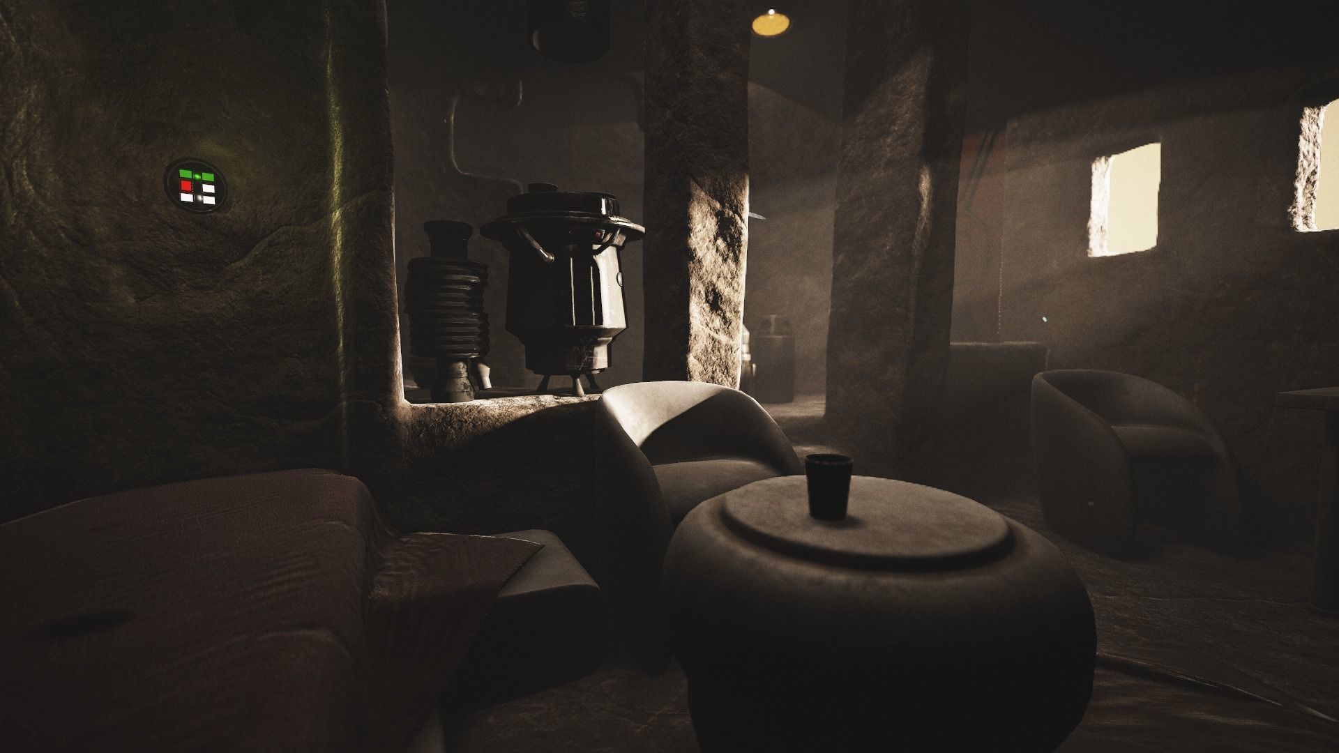 Abandoned house of Ben Kenobi PBR low-poly game ready Low-poly 3D model_8