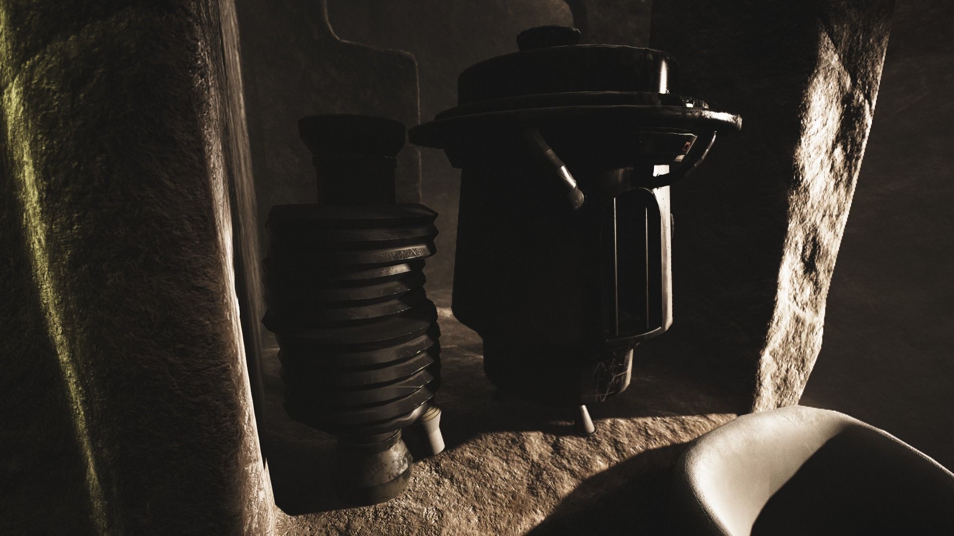 Abandoned house of Ben Kenobi PBR low-poly game ready Low-poly 3D model_9