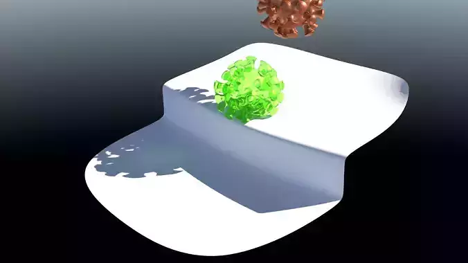 Soft body  ball blender simulation