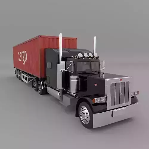 Peterbilt-379 Container