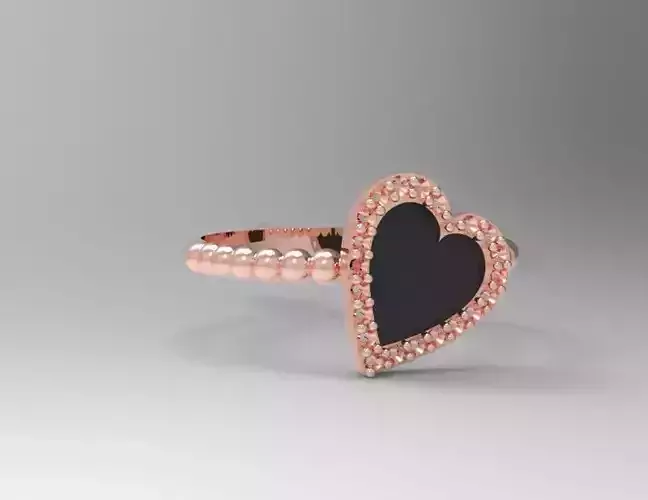 heart shaped ring