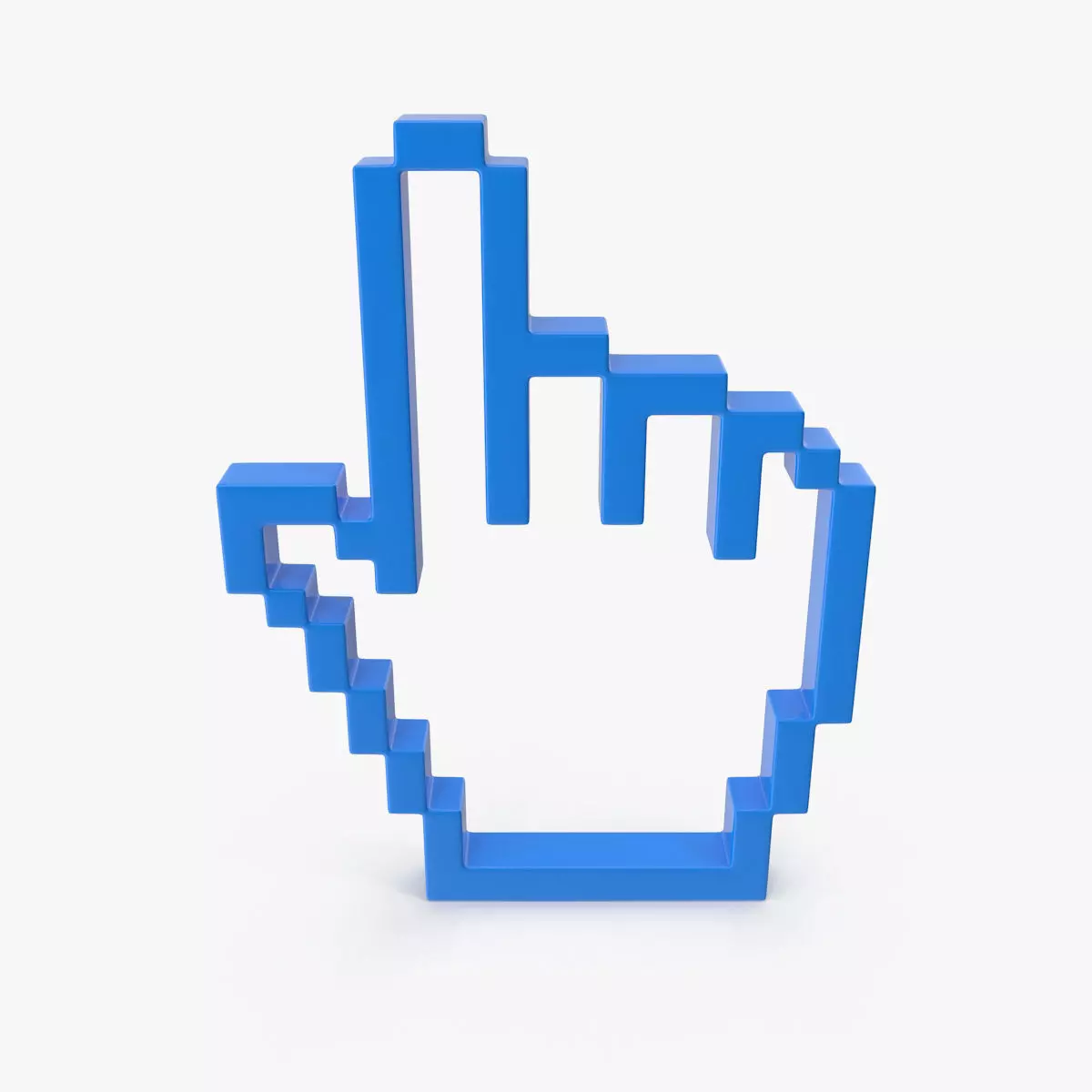 Hand Cursor Frame Low-poly 3D model