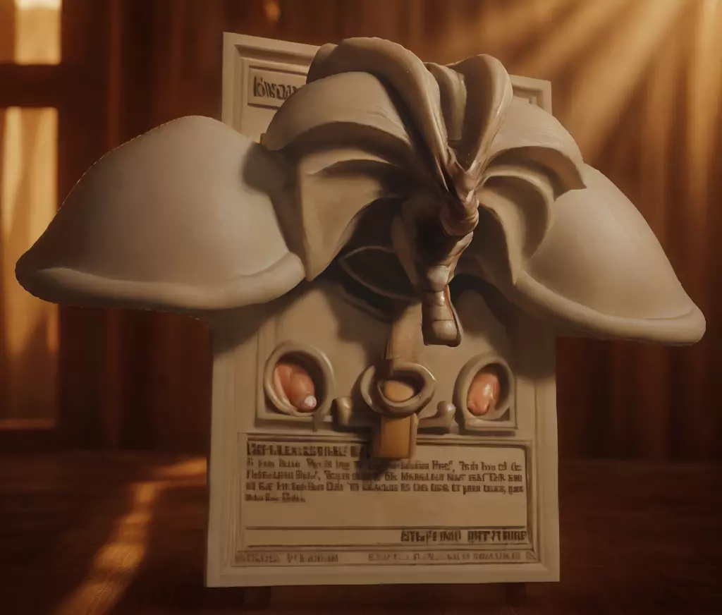 Exodia The Forbidden One 5 pieces custom cards ResinFDM printing 3D print model_0