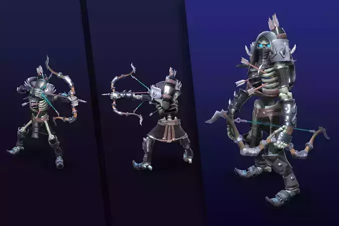 Stylized Skeleton Archer