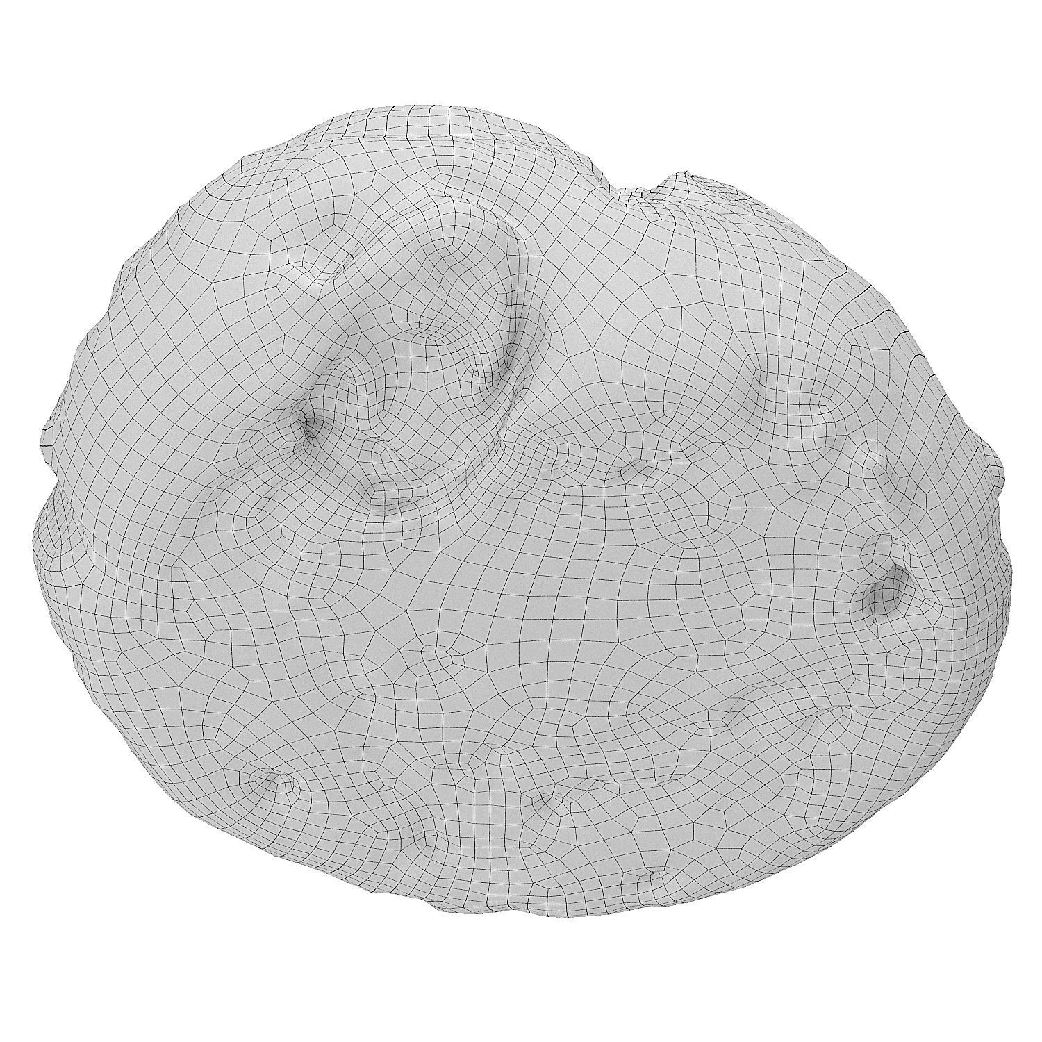 Cookie 09 Low-poly 3D model_17