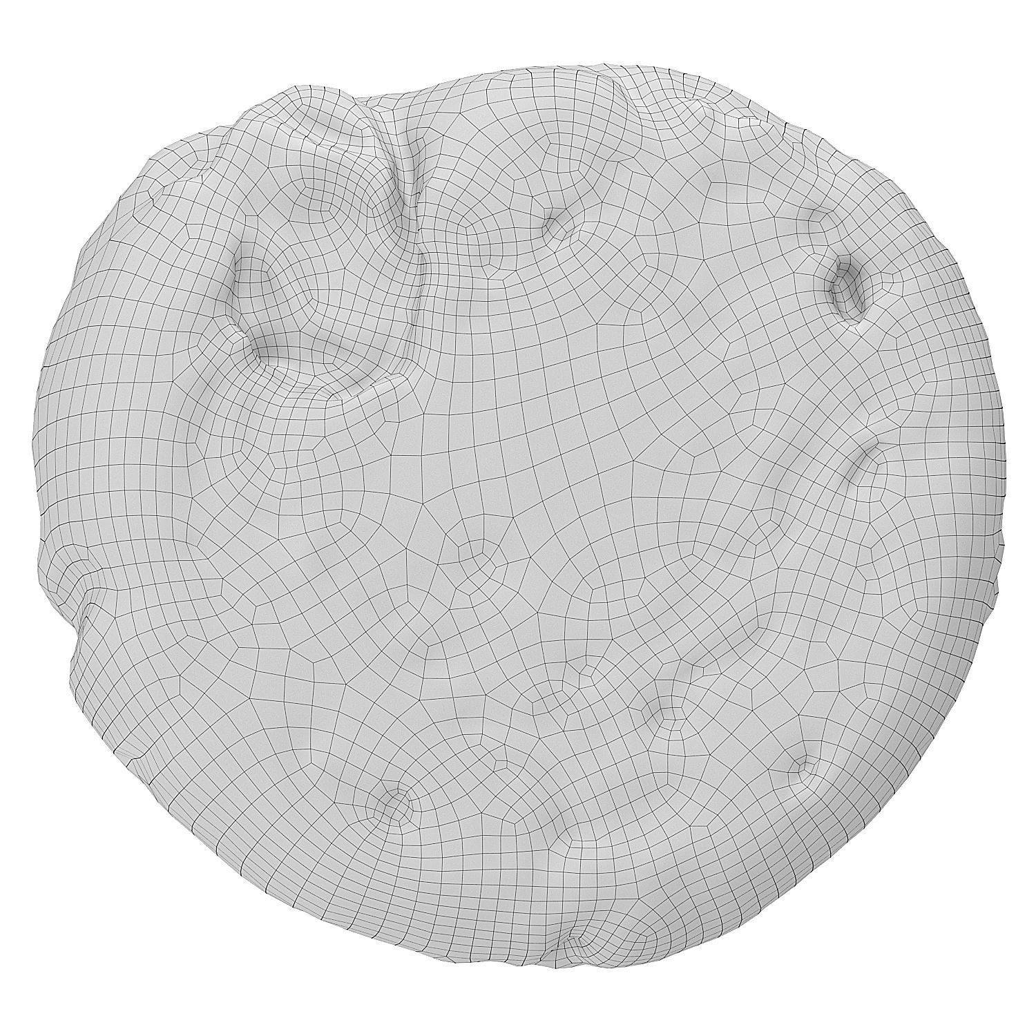 Cookie 09 Low-poly 3D model_19