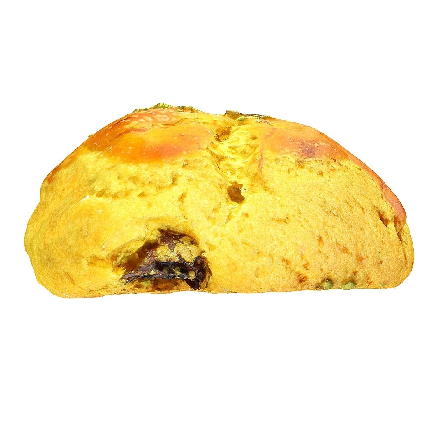 Cookie 09 Low-poly 3D model_6