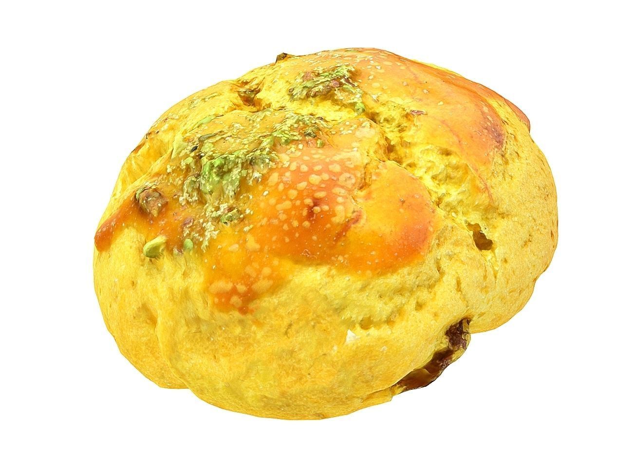 Cookie 09 Low-poly 3D model_1