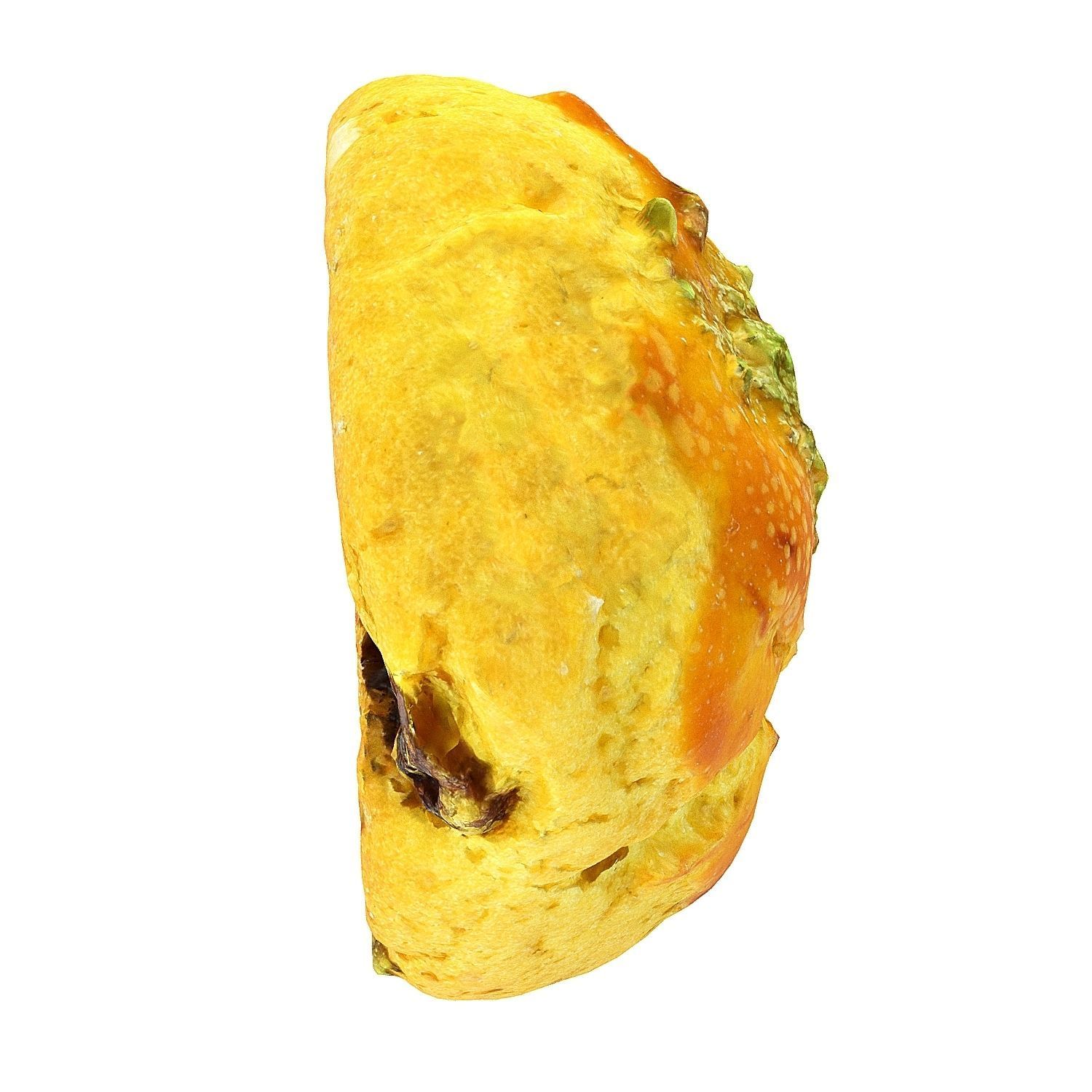 Cookie 09 Low-poly 3D model_9