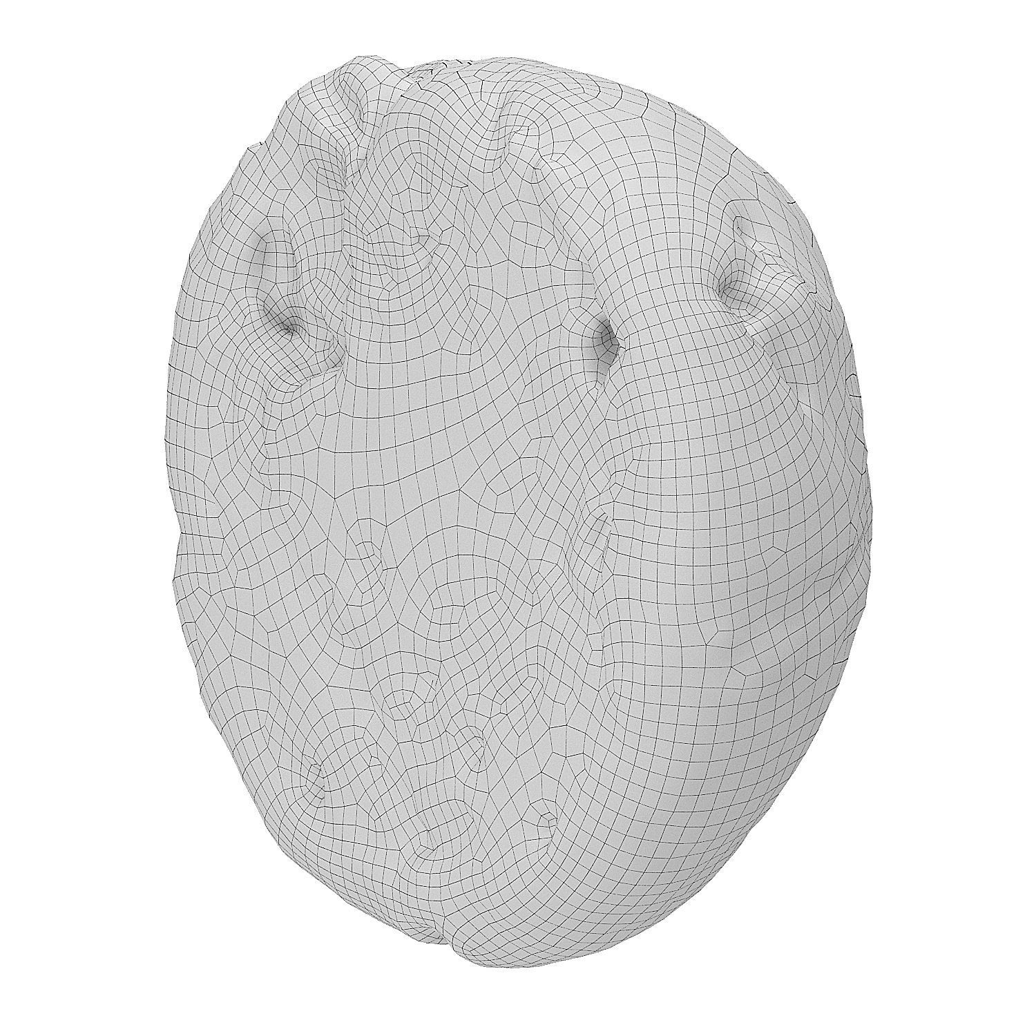 Cookie 09 Low-poly 3D model_18