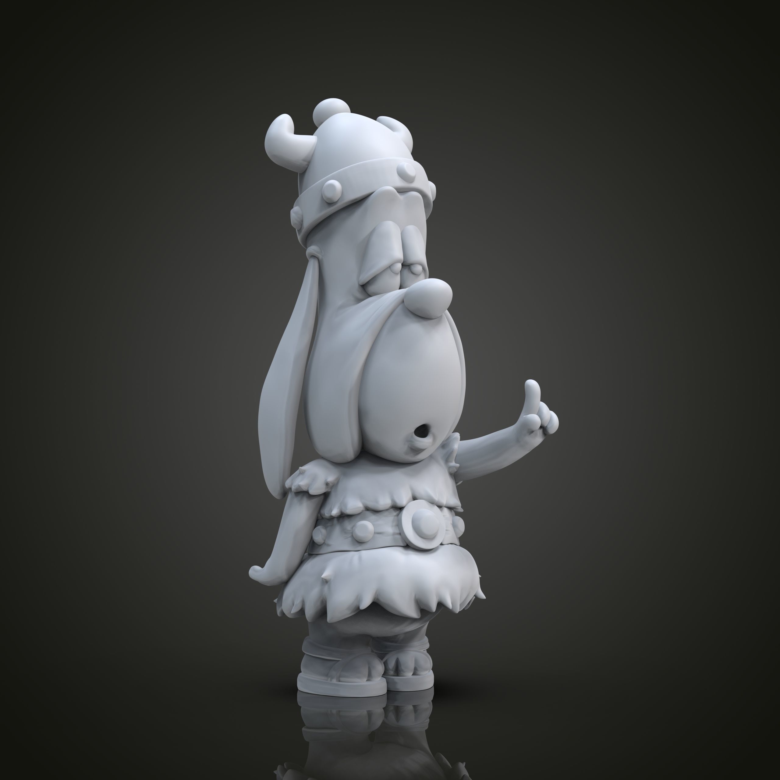 DROOPY VIKING 3D print model_11