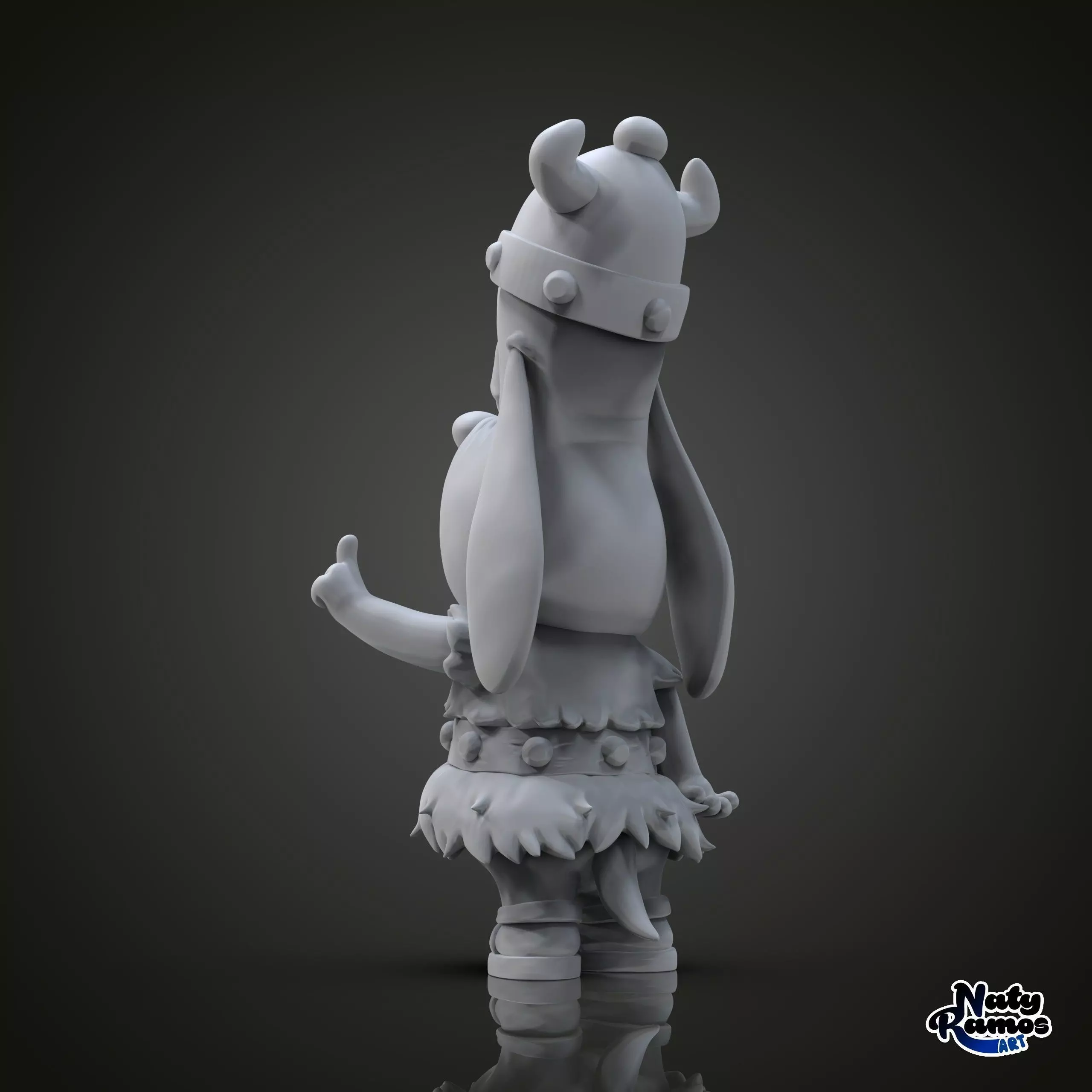 DROOPY VIKING 3D print model_9