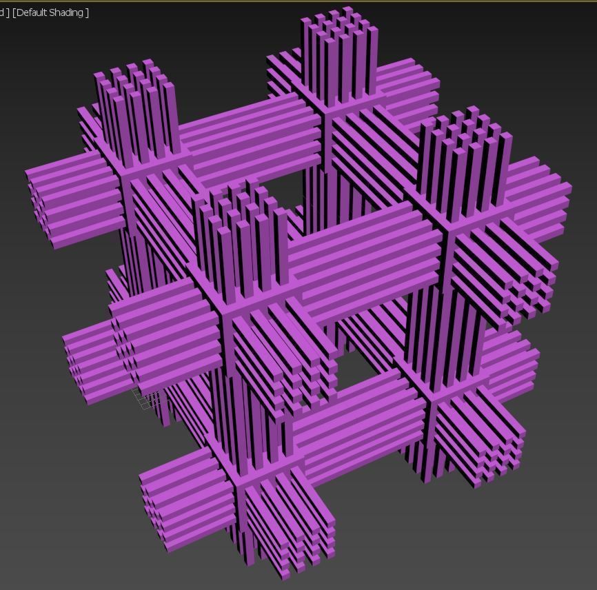 Magic cube with heatsink rays 3D model 3D printable | CGTrader