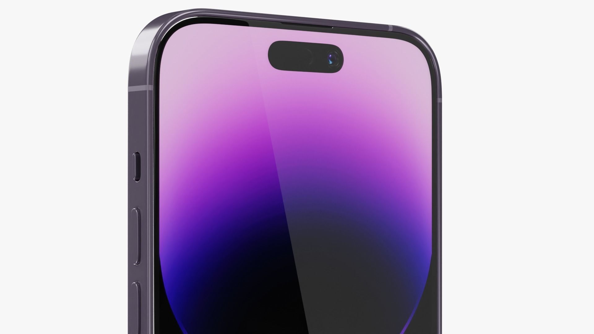 iPhone 14 Pro Max Deep Purple 3D model_5