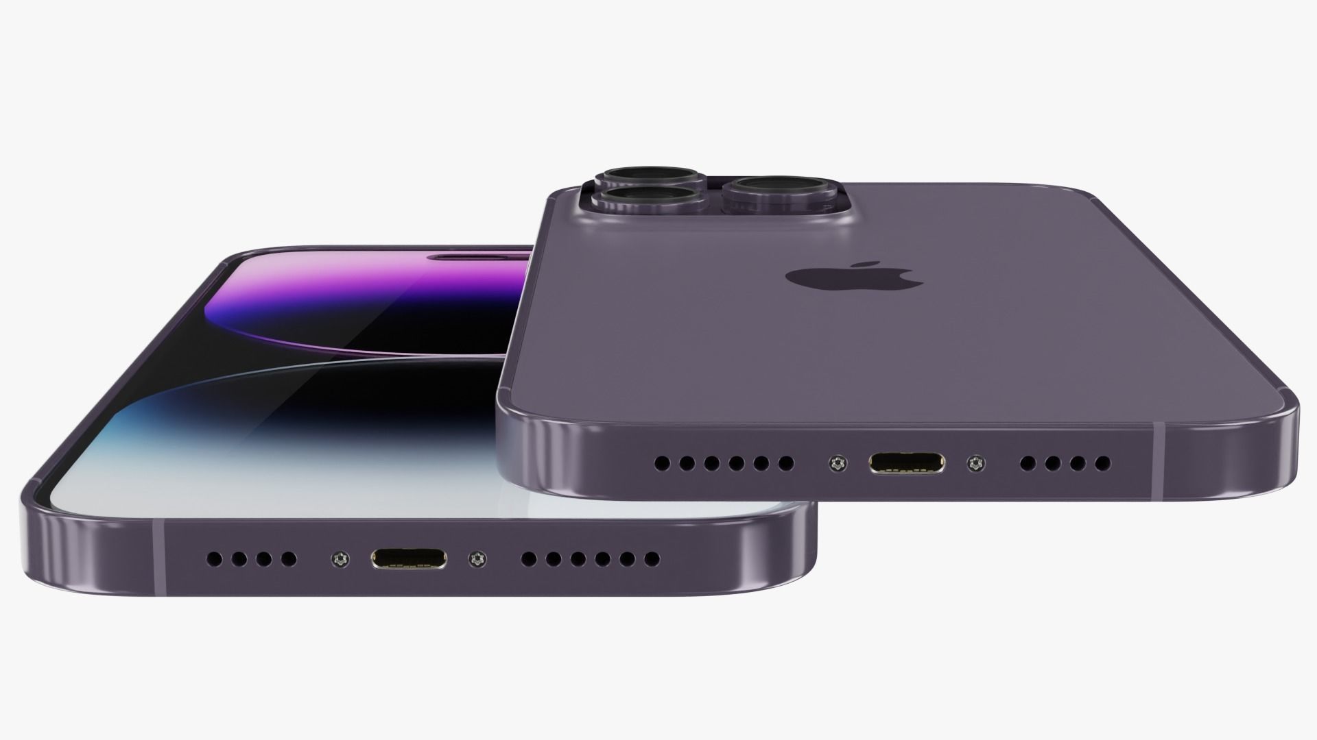 iPhone 14 Pro Max Deep Purple 3D model_8