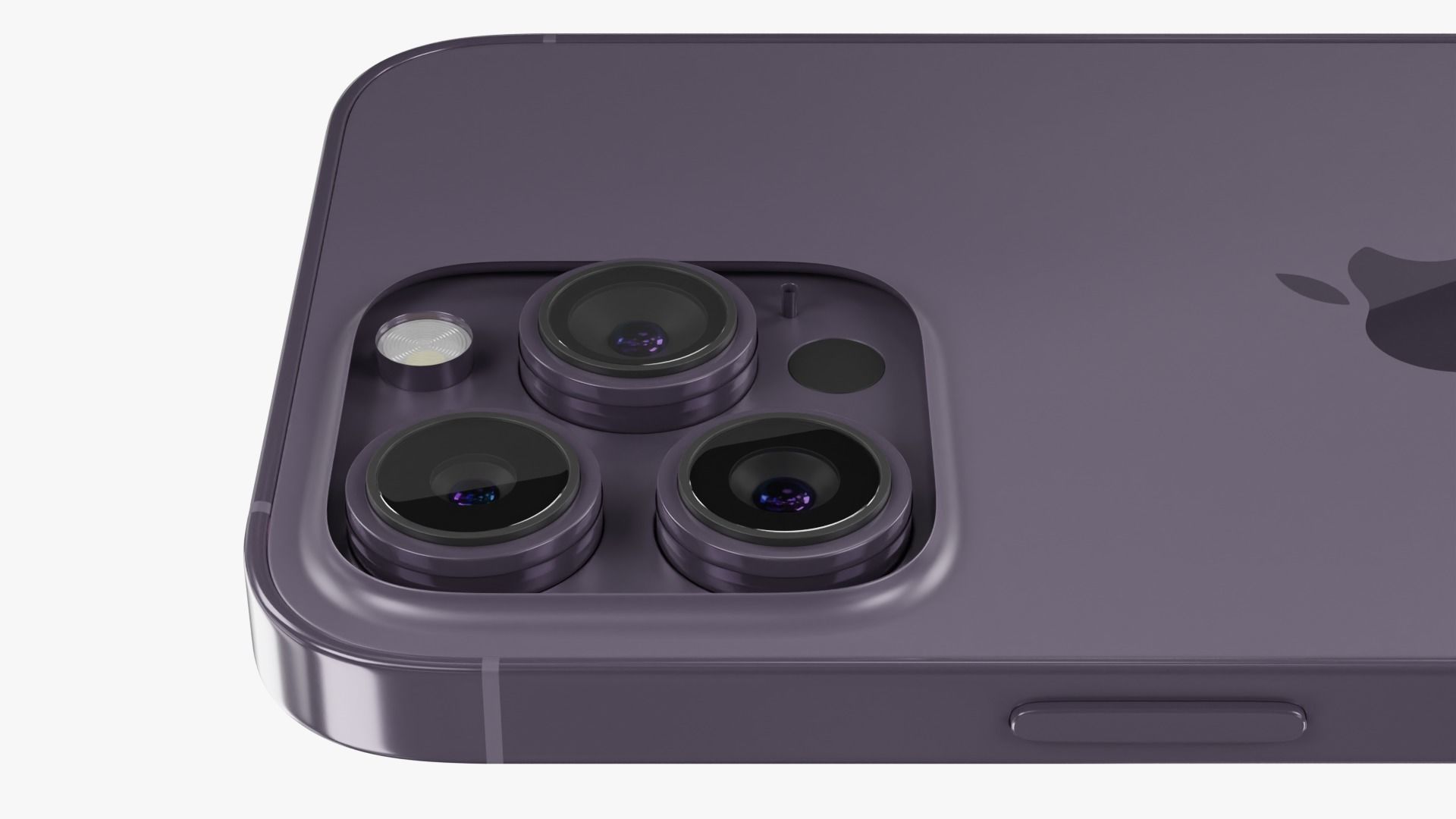 iPhone 14 Pro Max Deep Purple 3D model_7