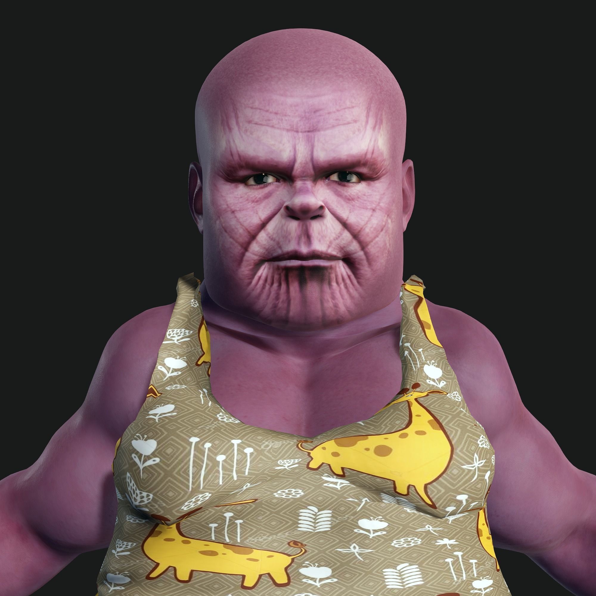 3D model Mr Z Family 3D Rigged 3 Three models ready for animation VR