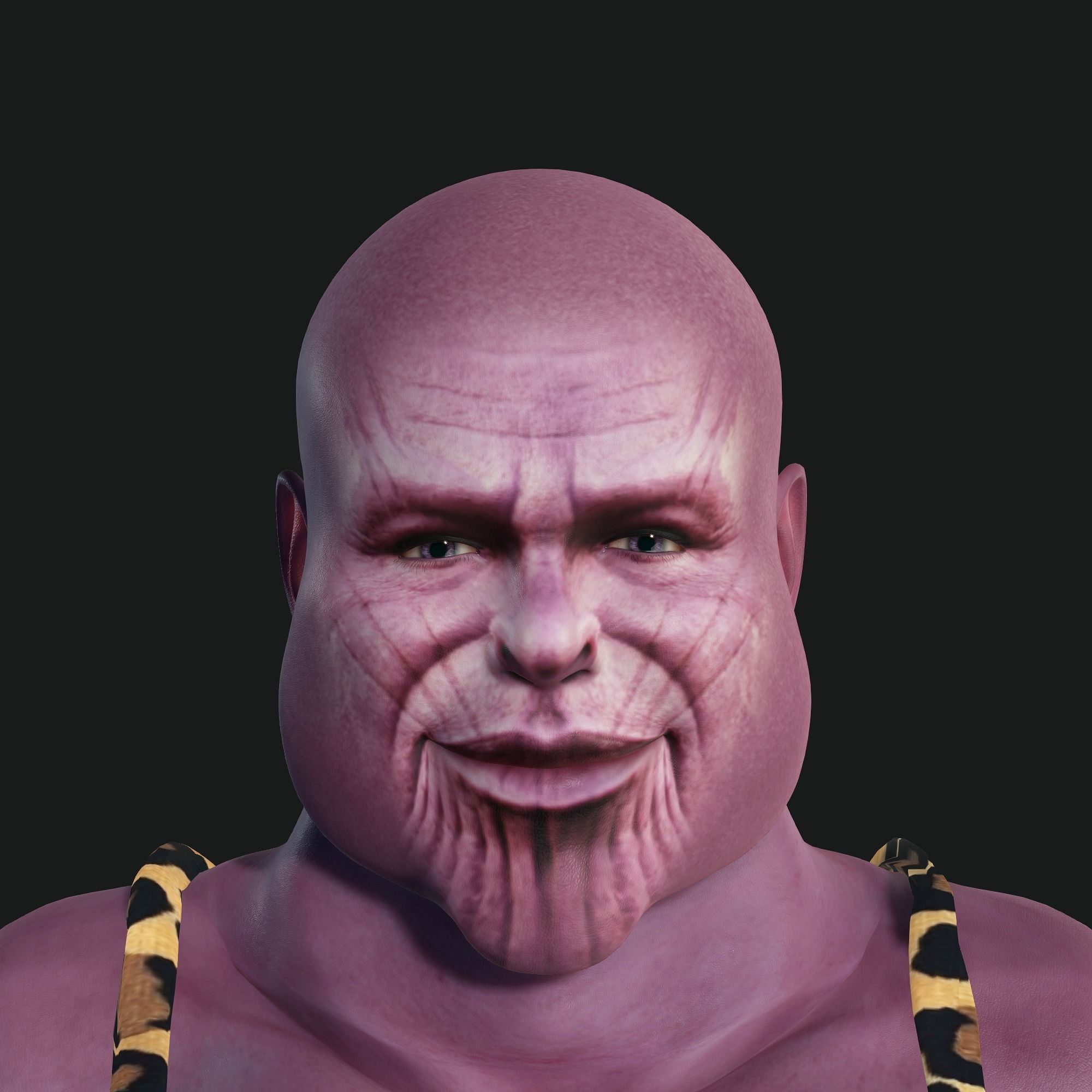 3D model Mr Z Family 3D Rigged 3 Three models ready for animation VR