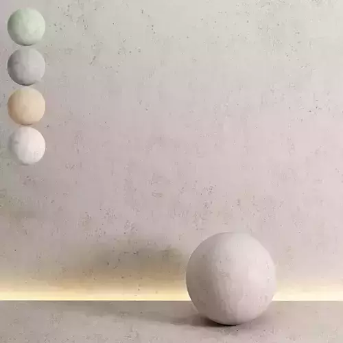 Decorative plaster 01-PBR-Seamless