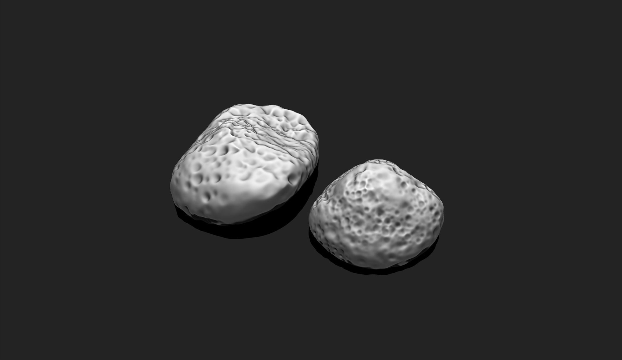 Sea Stones - 3D Print - Aquarium 3D print model_3