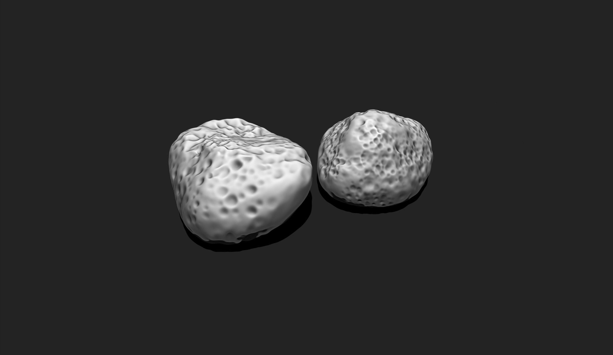 Sea Stones - 3D Print - Aquarium 3D print model_2