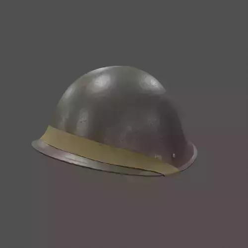Mk III Turtle helmet Low-poly 3D model
