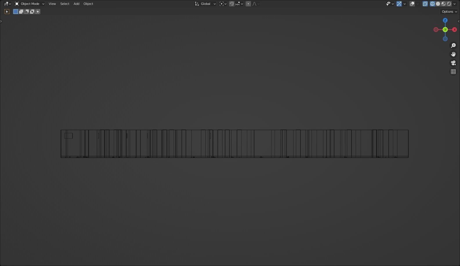 Horror Maze Office Game Environment Low-poly 3D model_22