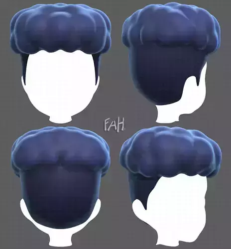Base Hair for Boy V28