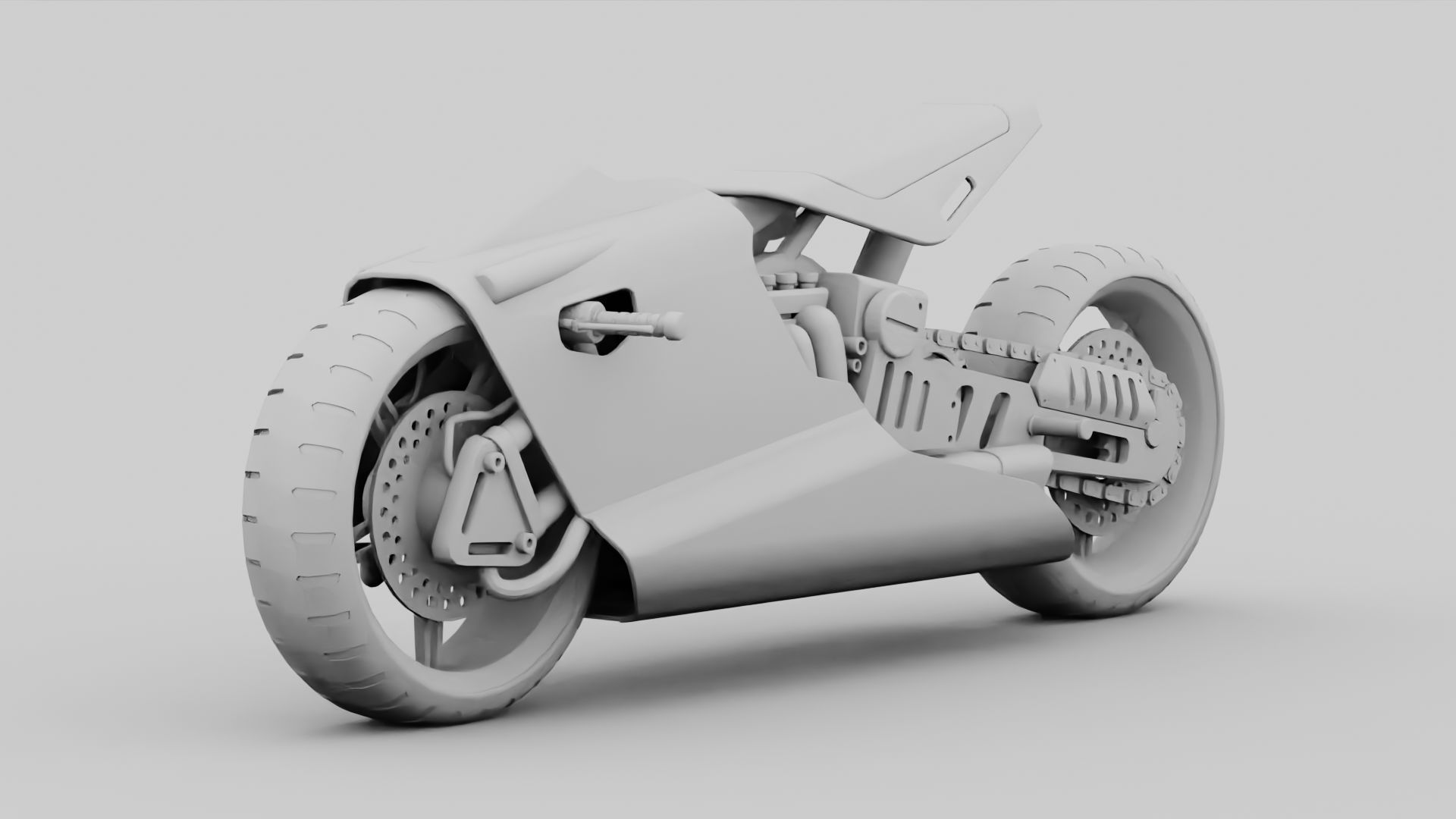 ELECTRIC MOTORCYCLE V400 rigged 3D model_32