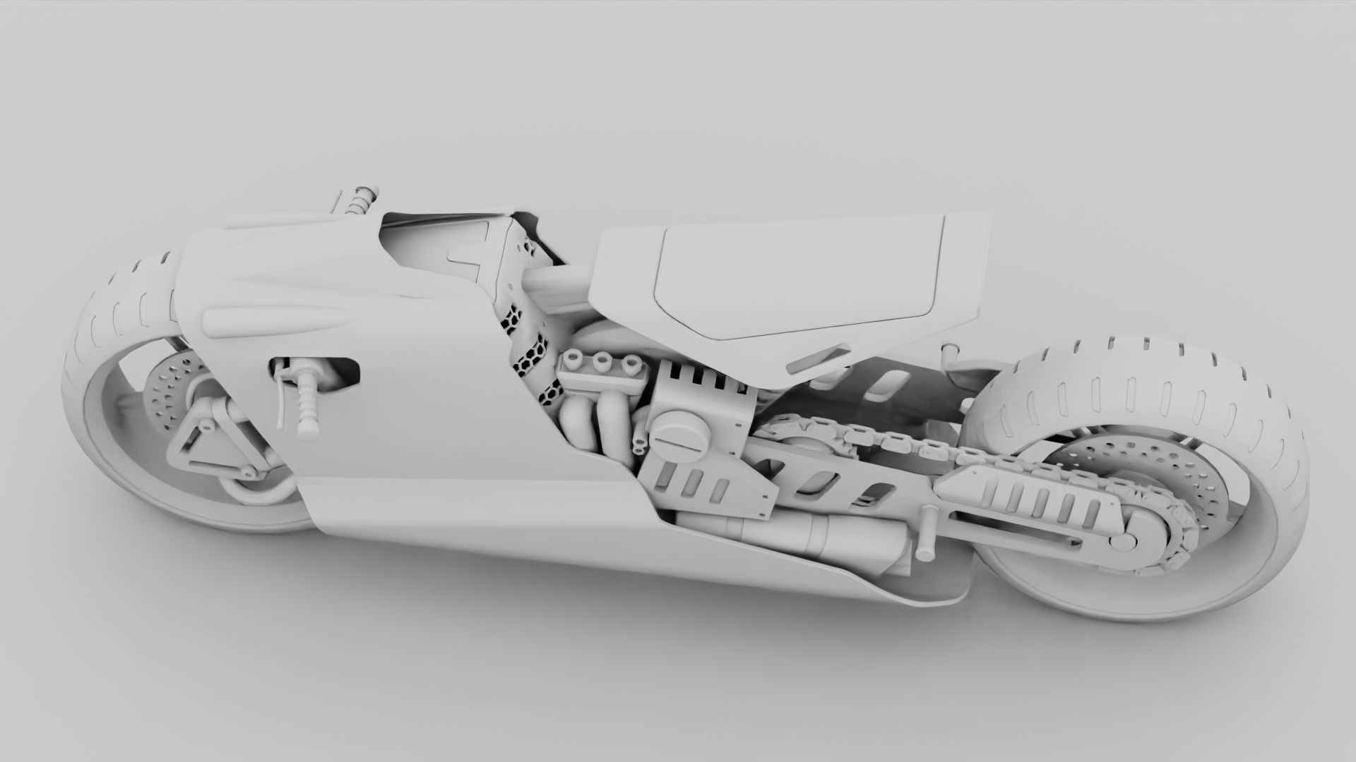 ELECTRIC MOTORCYCLE V400 rigged 3D model_31