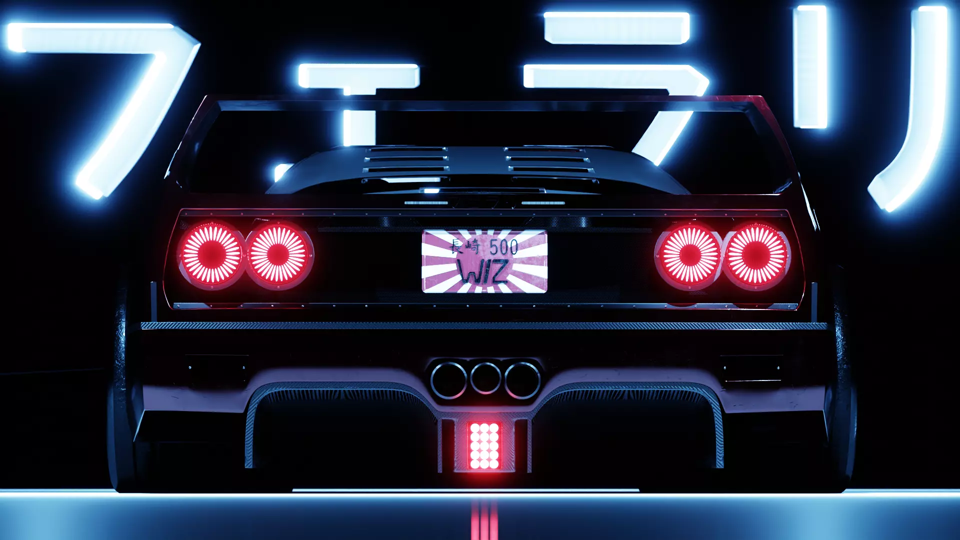 Ferrari F40 Free 3D model