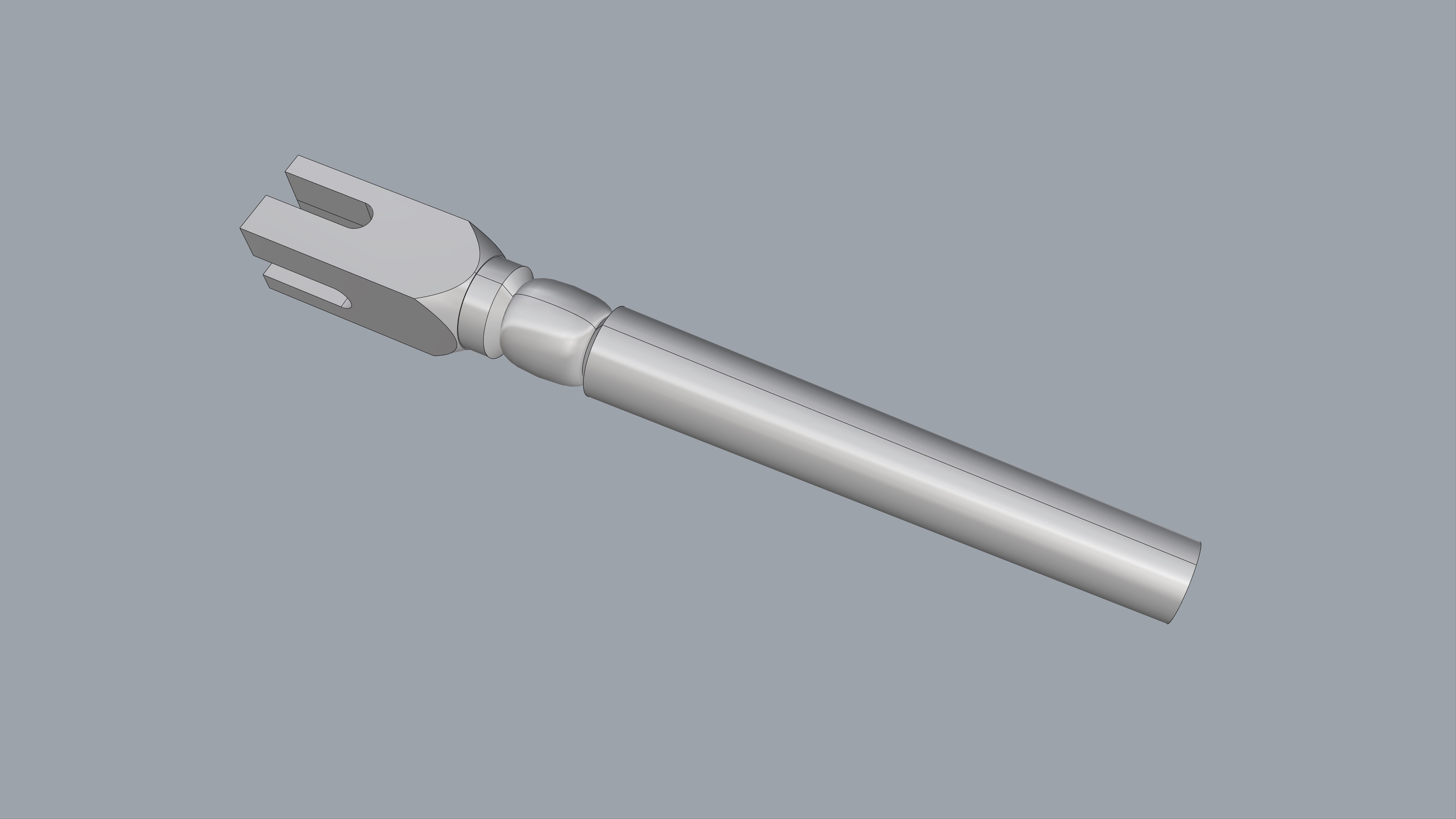 furniture leg 3D print model_1