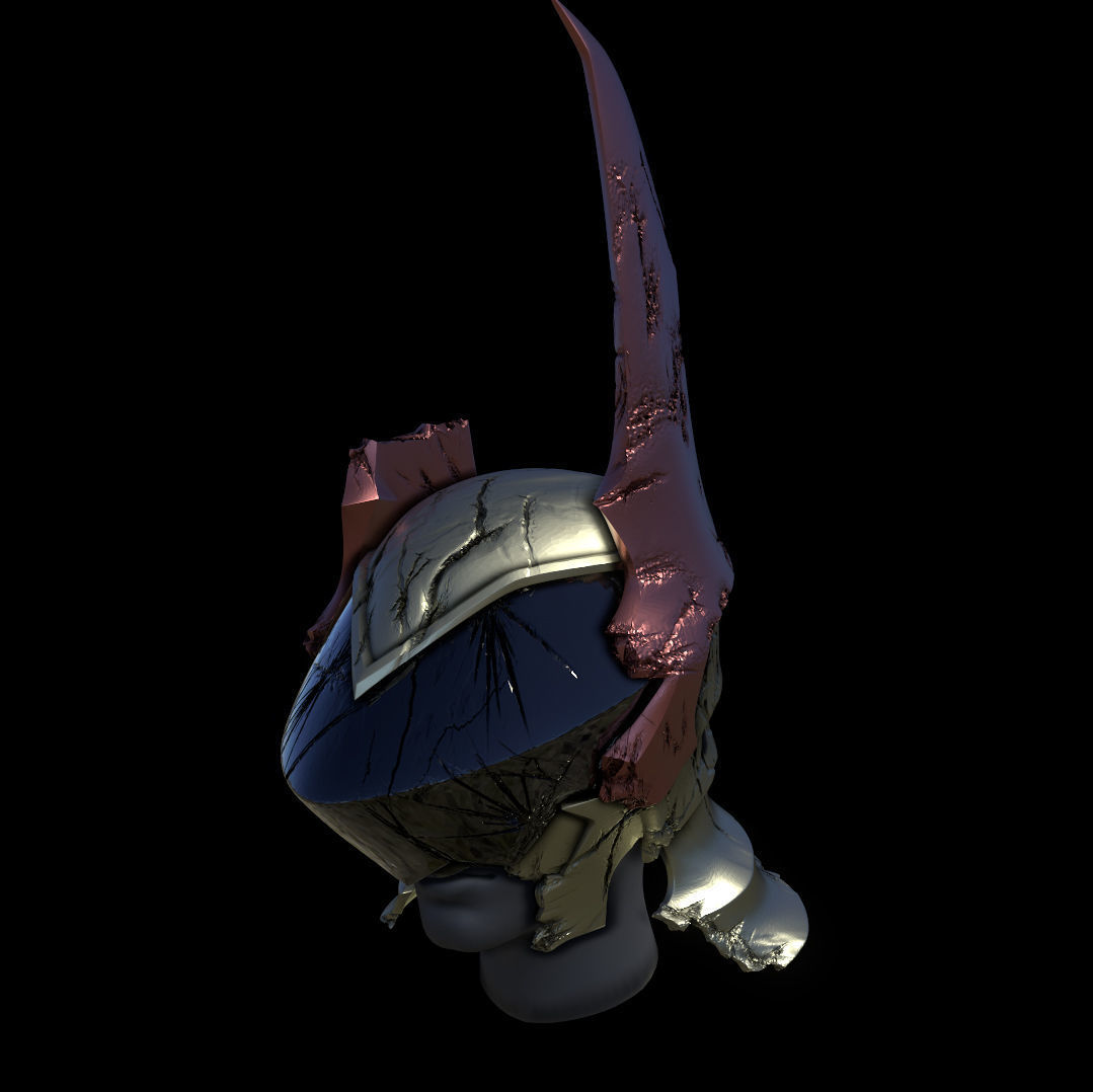 Kingdom Hearts Terra Broken Will Armor 3D print model_2